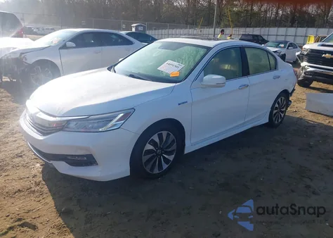 2017 Honda Accord Hybrid Touring from USA, damaged, VIN JHMCR6F75HC004659
